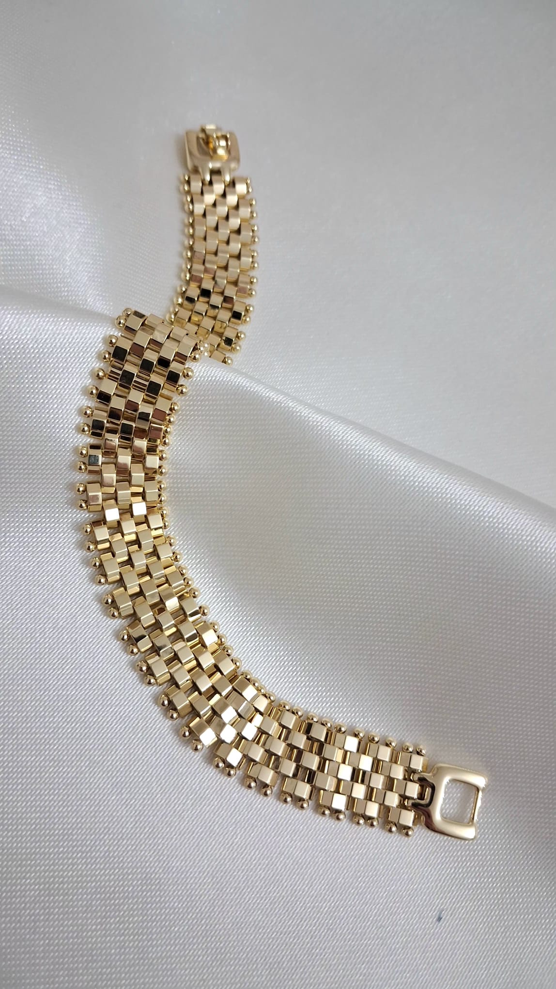 XUPING Bileklik - Küp Blok Zincir Detaylı